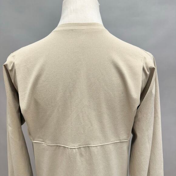 Lululemon Ventlight Zippered Utility Long Sleeve Jumpsuit in Trench-Tan Size 6 - Picture 9 of 12